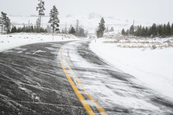 Yellowstone in winter photo by Katti Borre