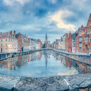panorama Brugge katti borre