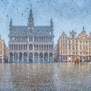 Brussels Grand Place panorama
