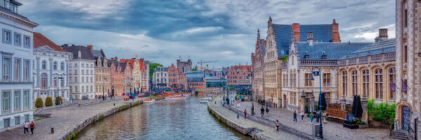 Panorama photo of Gent
