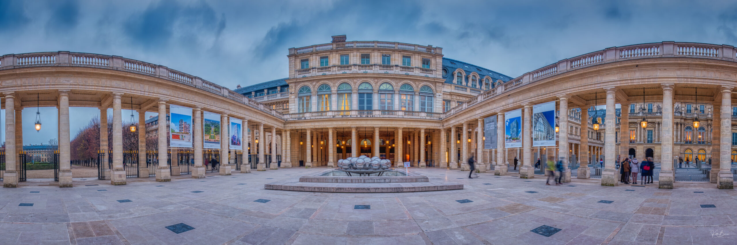 Panorama paris Palais royal