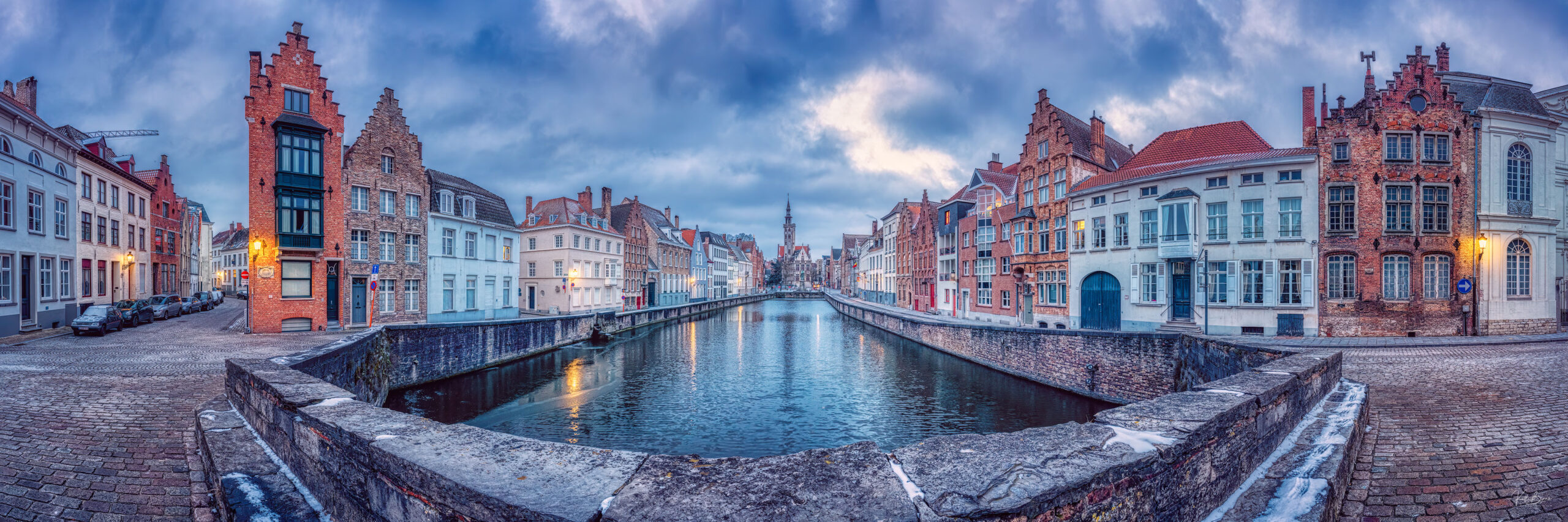 Brugge panoramic view