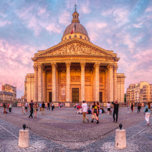 panoramic photo of Pantheon Paris